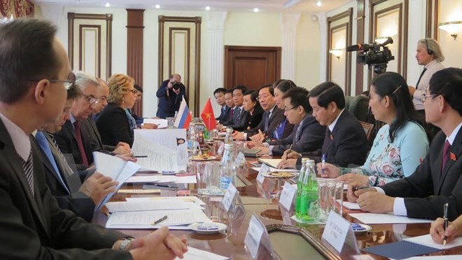 NA Vice Chairwoman visits Russia - ảnh 1